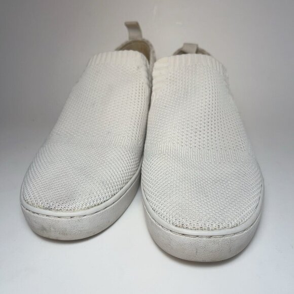 Michael Michael Kors Womens 6.5 Knitted Slip On Shoes Ivory Color - Picture 2 of 12